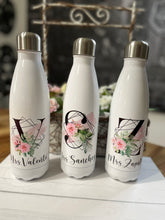 Load image into Gallery viewer, Thermal Bottle floral black