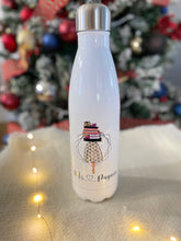 Load image into Gallery viewer, Thermal Bottle floral black