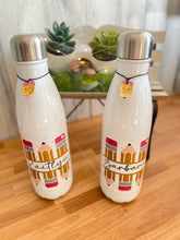 Load image into Gallery viewer, Thermal Bottle floral black