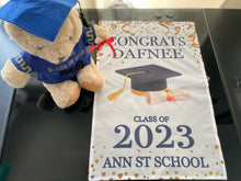 Load image into Gallery viewer, Graduation Garden Flag