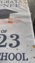 Load and play video in Gallery viewer, Graduation Garden  Flag