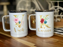 Load image into Gallery viewer, Thermal Mug with Lid  15oz