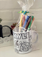 Load image into Gallery viewer, Coloring Mug for Kids