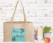 Load image into Gallery viewer, Burlap Tote Bag