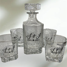 Load image into Gallery viewer, Whiskey Decanter Personalized

